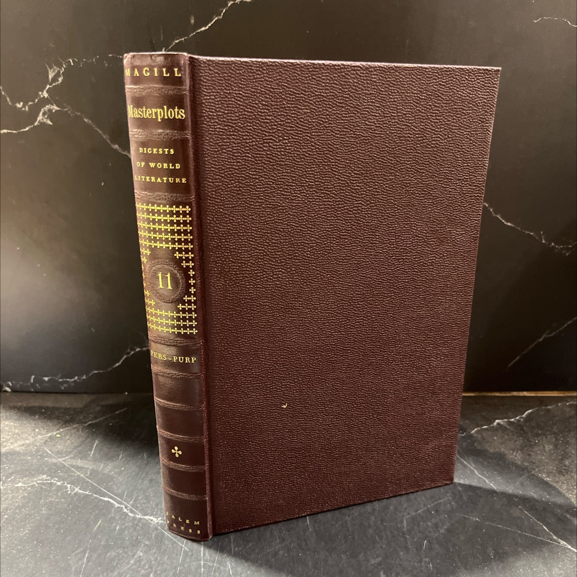 masterplots 15-volume combined edition book, by frank n. magill, 1964 Hardcover image 1