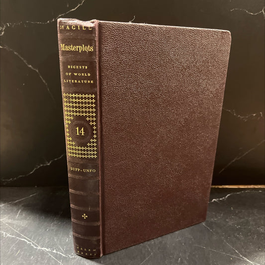 masterplots 15-volume combined edition book, by frank n. magill, 1964 Hardcover image 1