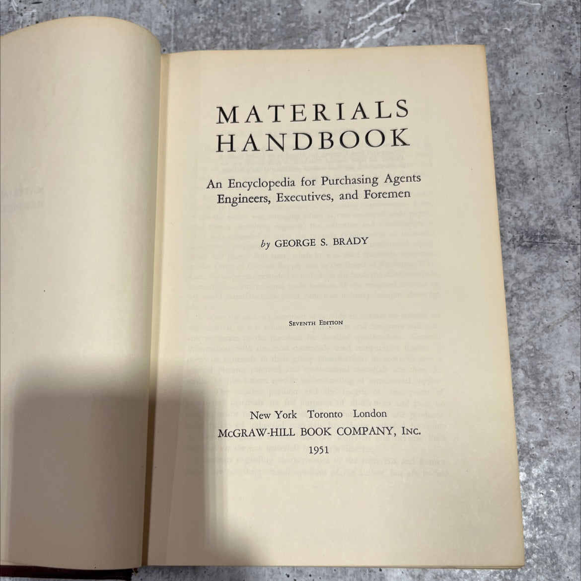materials handbook an encyclopedia for purchasing agents engineers executives and foremen book, by george s. brady, image 2