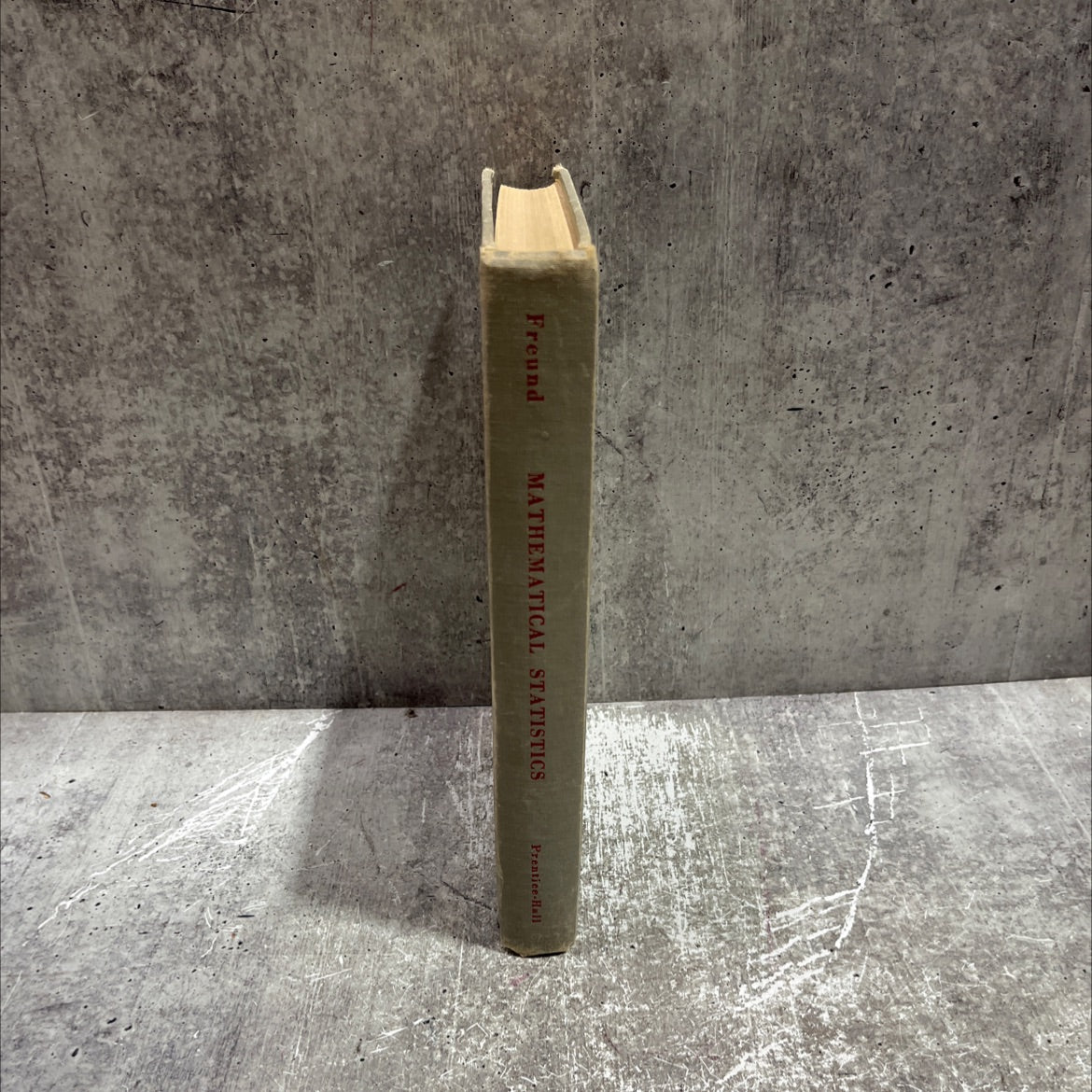 mathematical statistics book, by john e. freund, 1962 Hardcover image 4