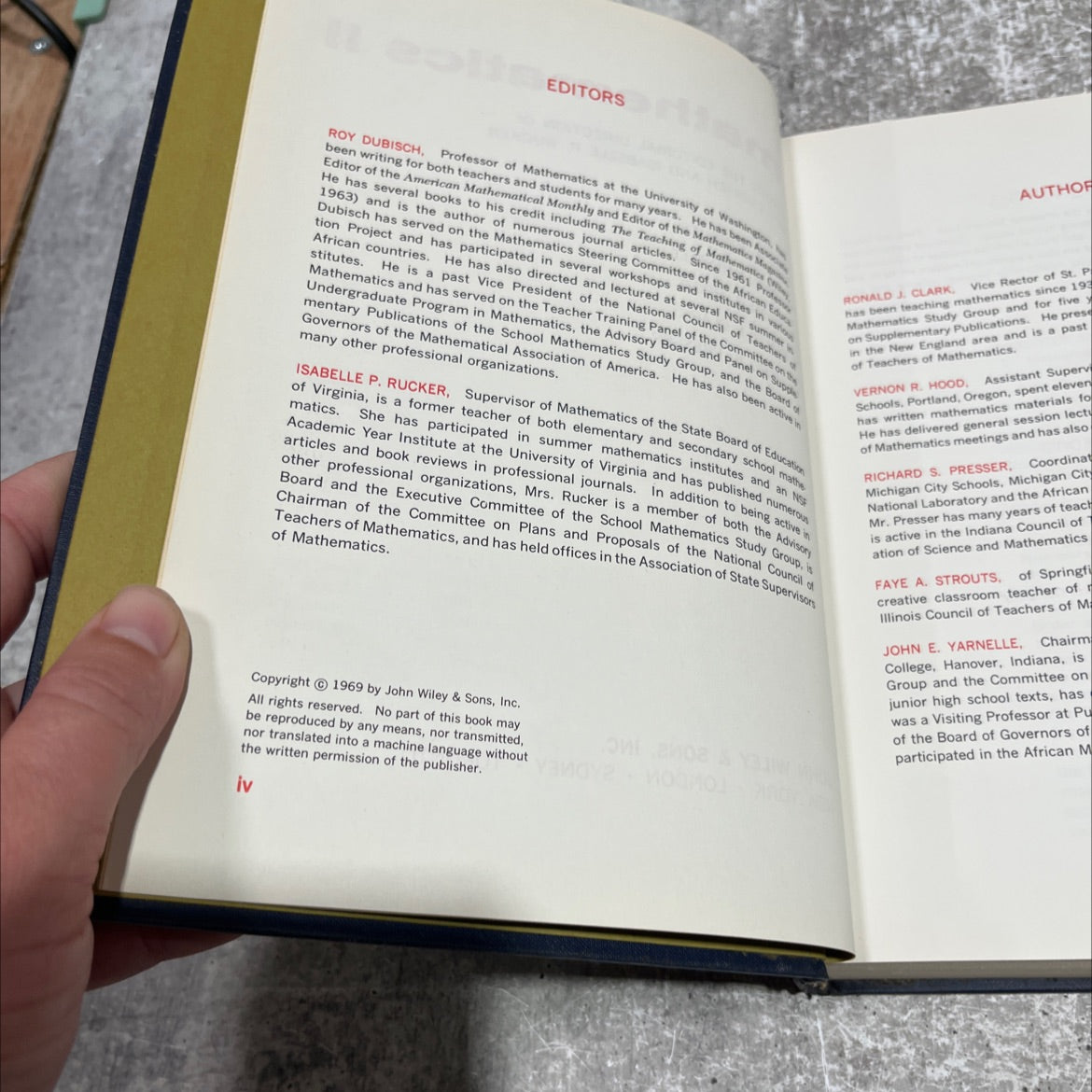 mathematics ii book, by roy dubisch, isabelle p. rucker, faye a. strouts, john e. yarnelle, vernon r. hood, ronald j. image 3