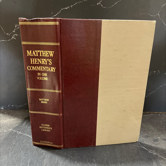 matthew henry's commentary on the whole bible book, by matthew henry, 1961 Hardcover image 1
