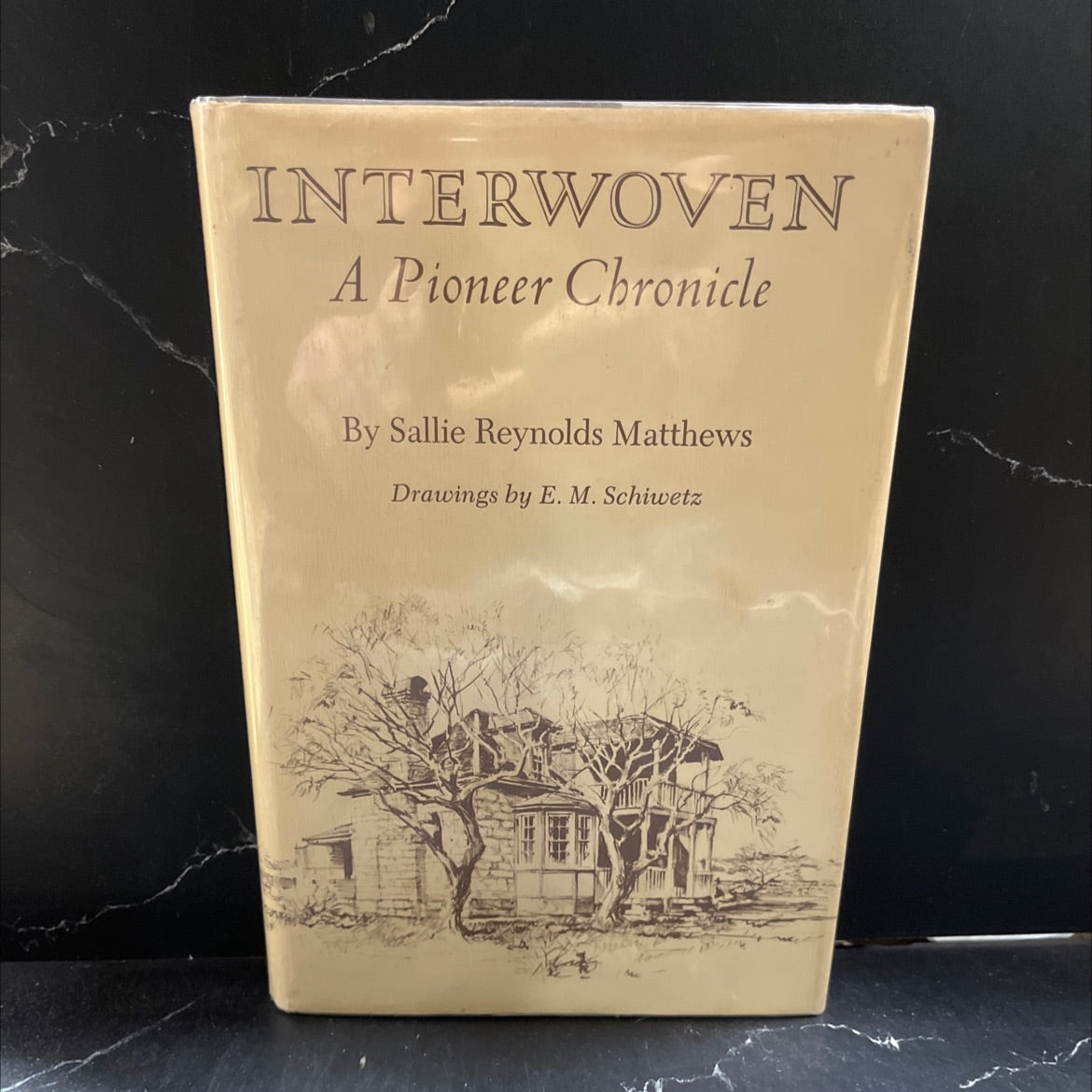 matthews interwoven a pioneer chronicle book, by sallie reynolds matthews, 1982 Hardcover image 1
