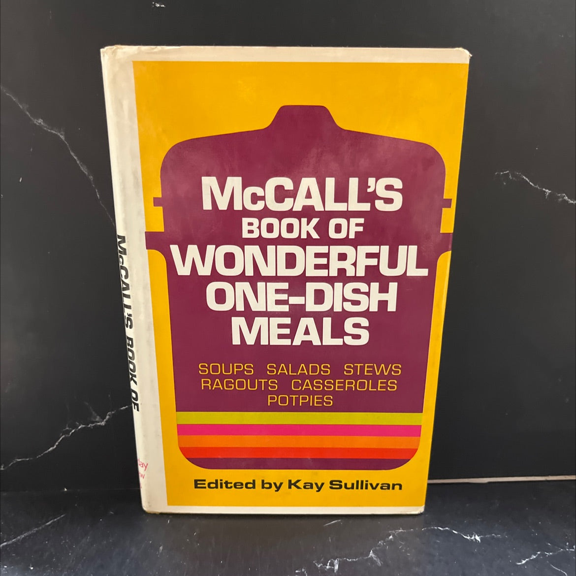 mccall's book of wonderful one-dish meals book, by kay sullivan, 1972 Hardcover image 1