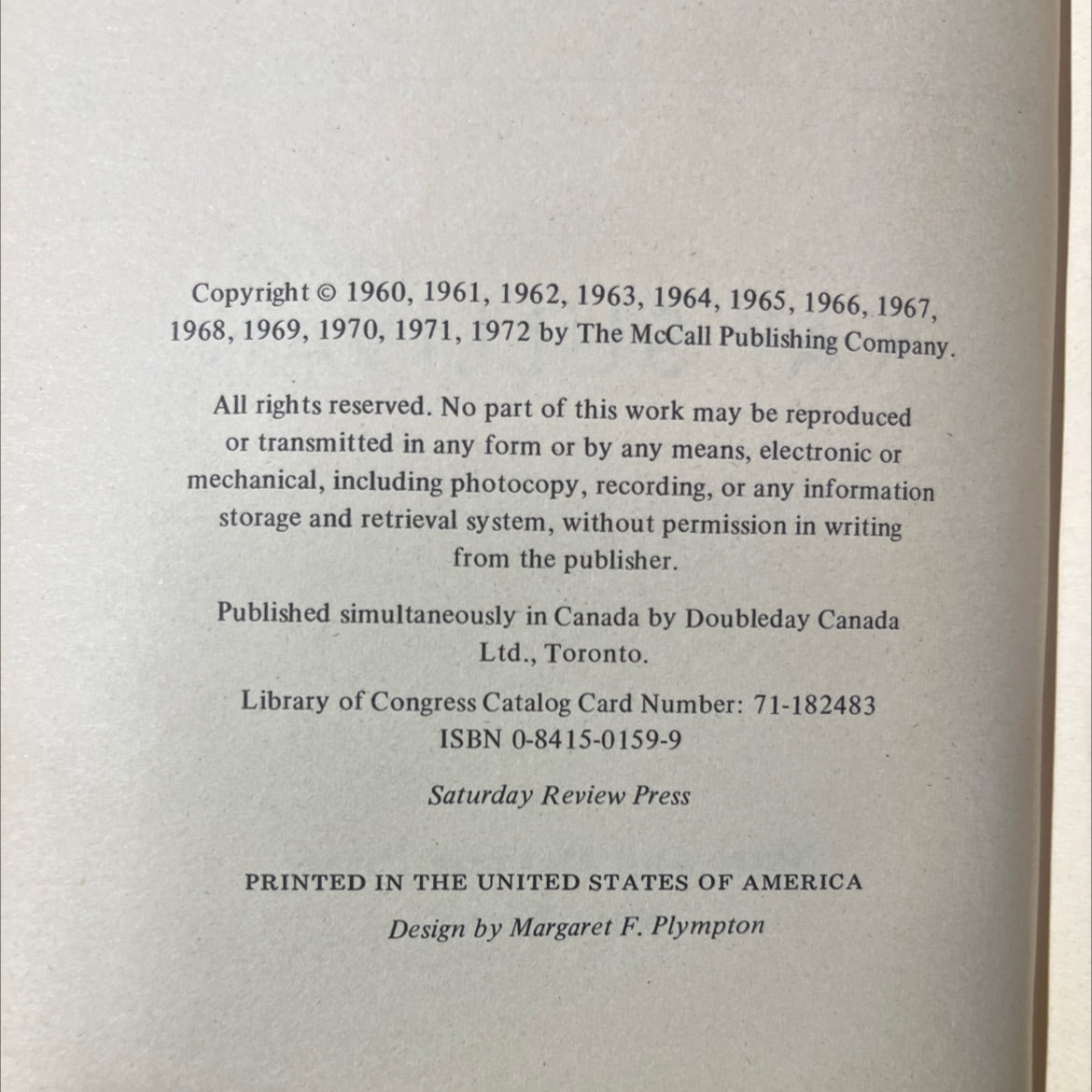 mccall's book of wonderful one-dish meals book, by kay sullivan, 1972 Hardcover image 3