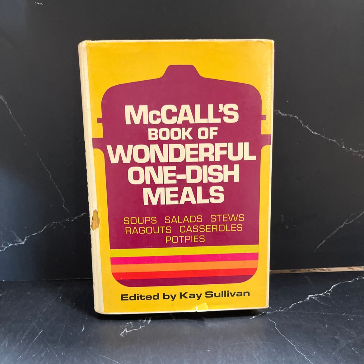 mccall's book of wonderful one-dish meals book, by kay sullivan, 1972 Hardcover image 1