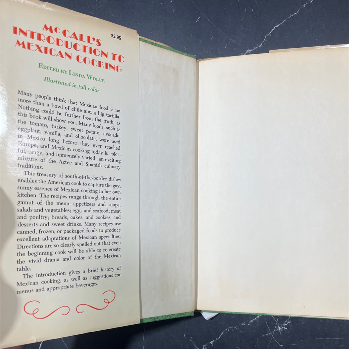 mccall's introduction to mexican cooking book, by linda wolfe, 1971 Hardcover image 4