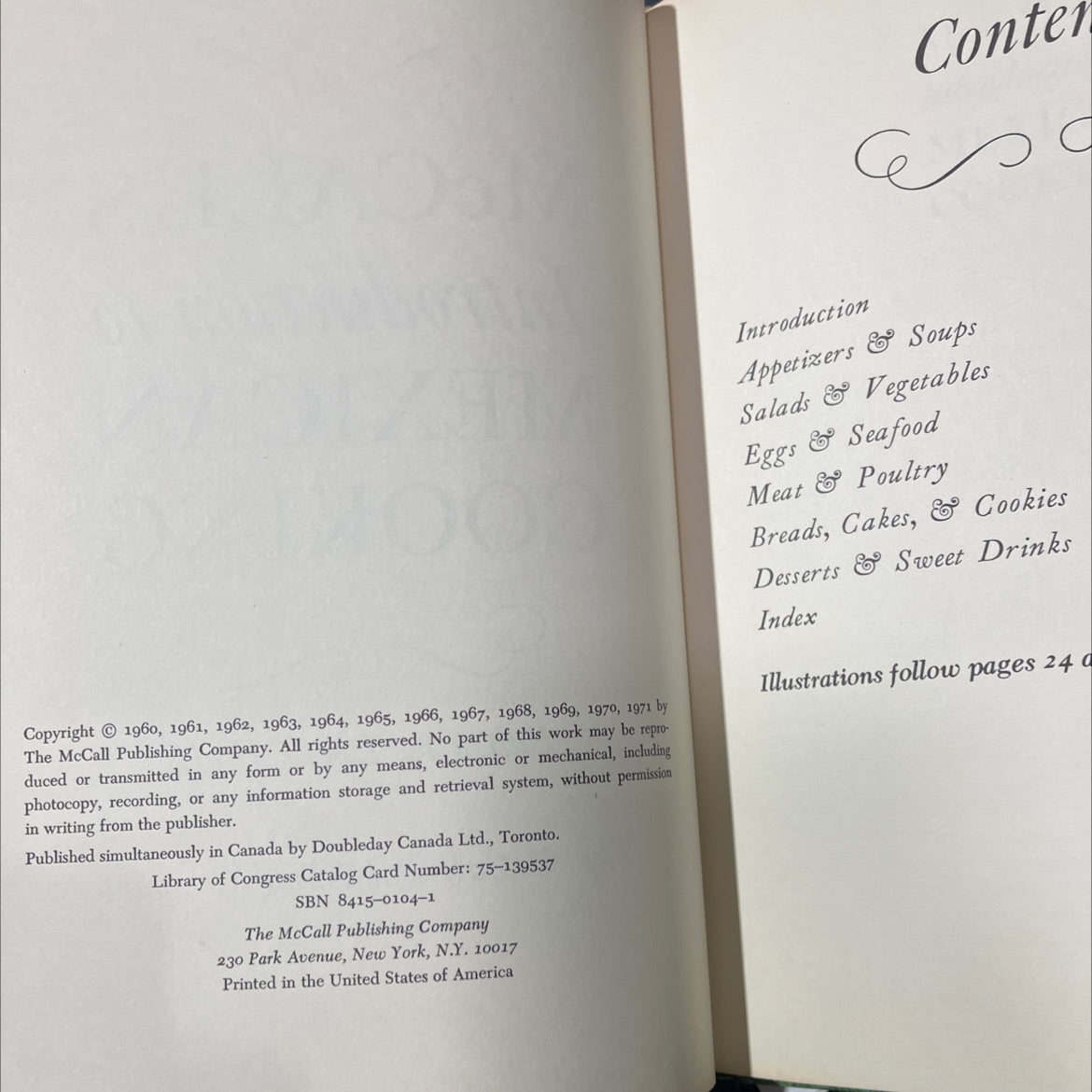 mccall's introduction to mexican cooking book, by linda wolfe, 1971 Hardcover image 3