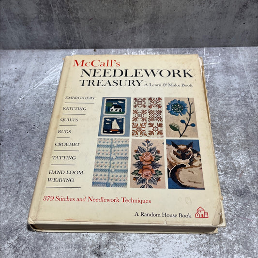 mccall's needlework treasury a learn&make book book, by editors of mccall's needlework & crafts magazine, 1964 Hardcover image 1