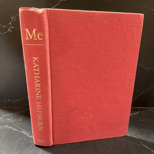me stories of my life book, by katharine hepburn, 1991 Hardcover image 1