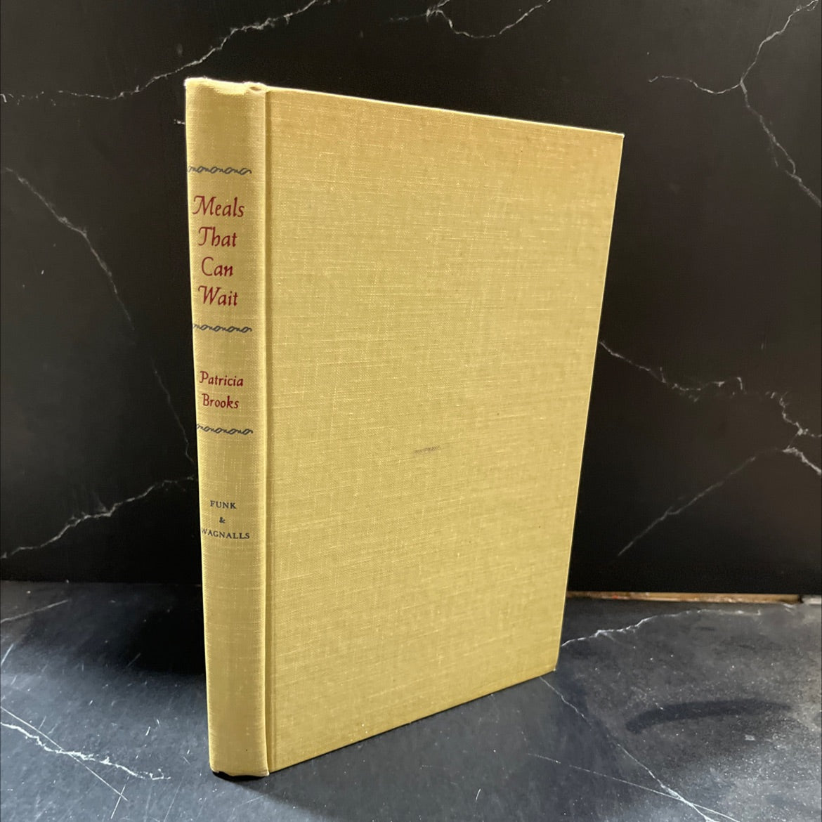 meals that can wait book, by Patricia Brooks, 1970 Hardcover image 1