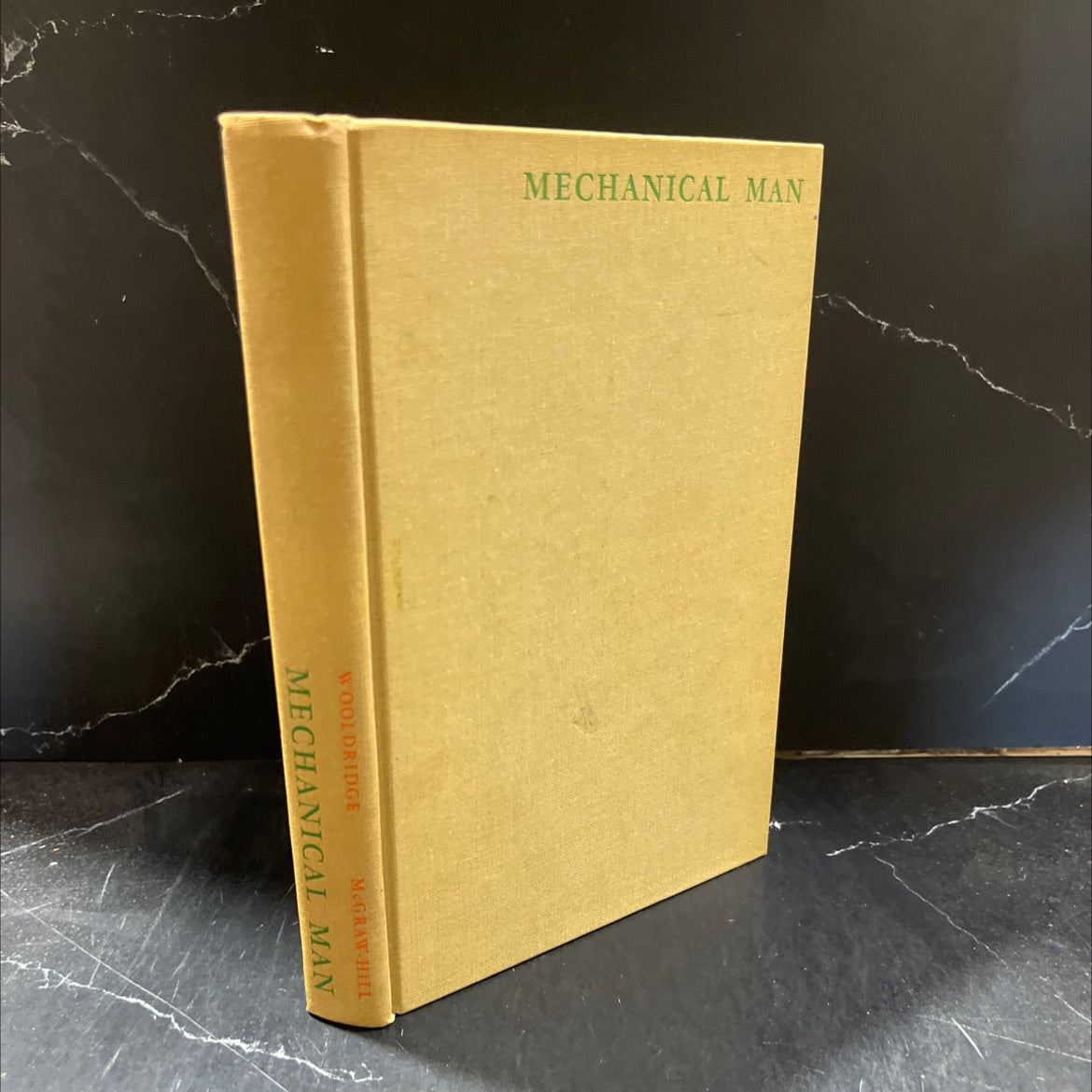 mechanical man the physical basis of intelligent life book, by dean e. wooldridge, 1968 Hardcover image 1
