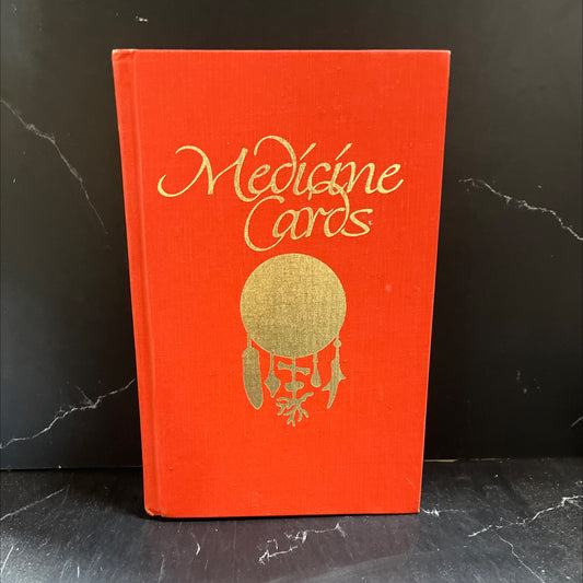 medicine cards the discovery of power through the ways of animals book, by Jamie Sams & David Carson, 1988 Hardcover image 1