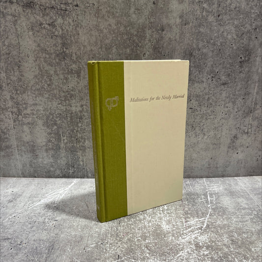 meditation for the newly married book, by john m. drescher, 1986 Hardcover image 1