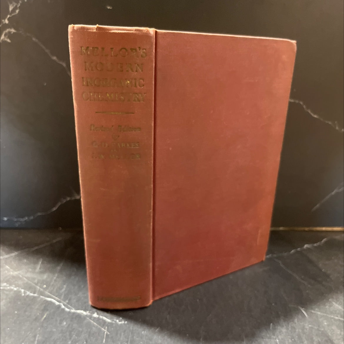 mellor's modern inorganic chemistry book, by g. d. parkes, j. w. mellor, 1946 Hardcover image 1