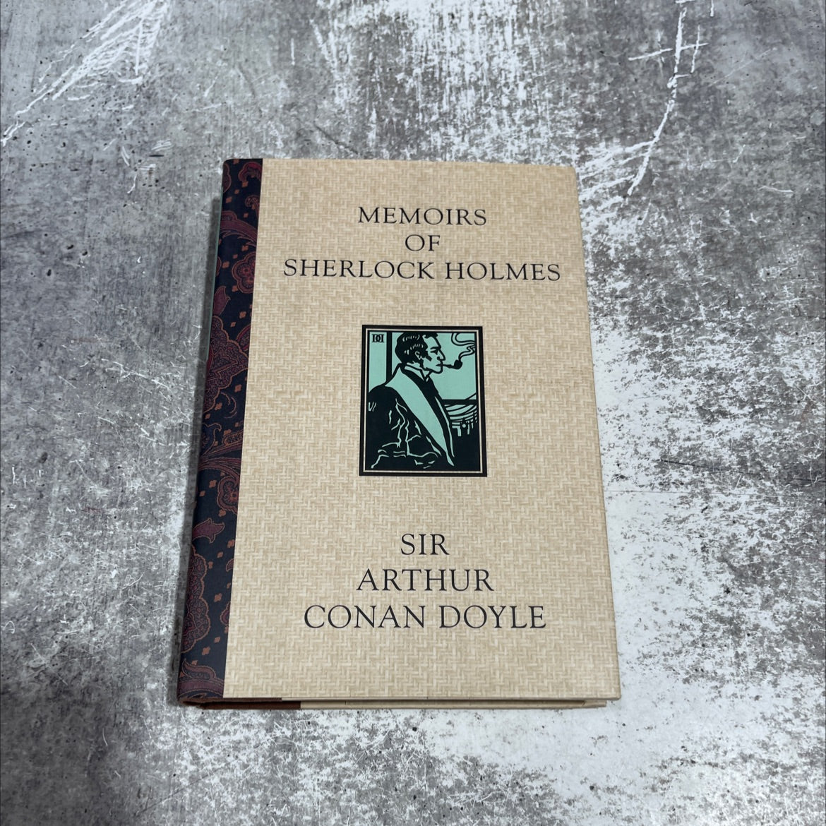 memoirs of sherlock holmes book, by sir arthur conan doyle, 1994 Hardcover image 1