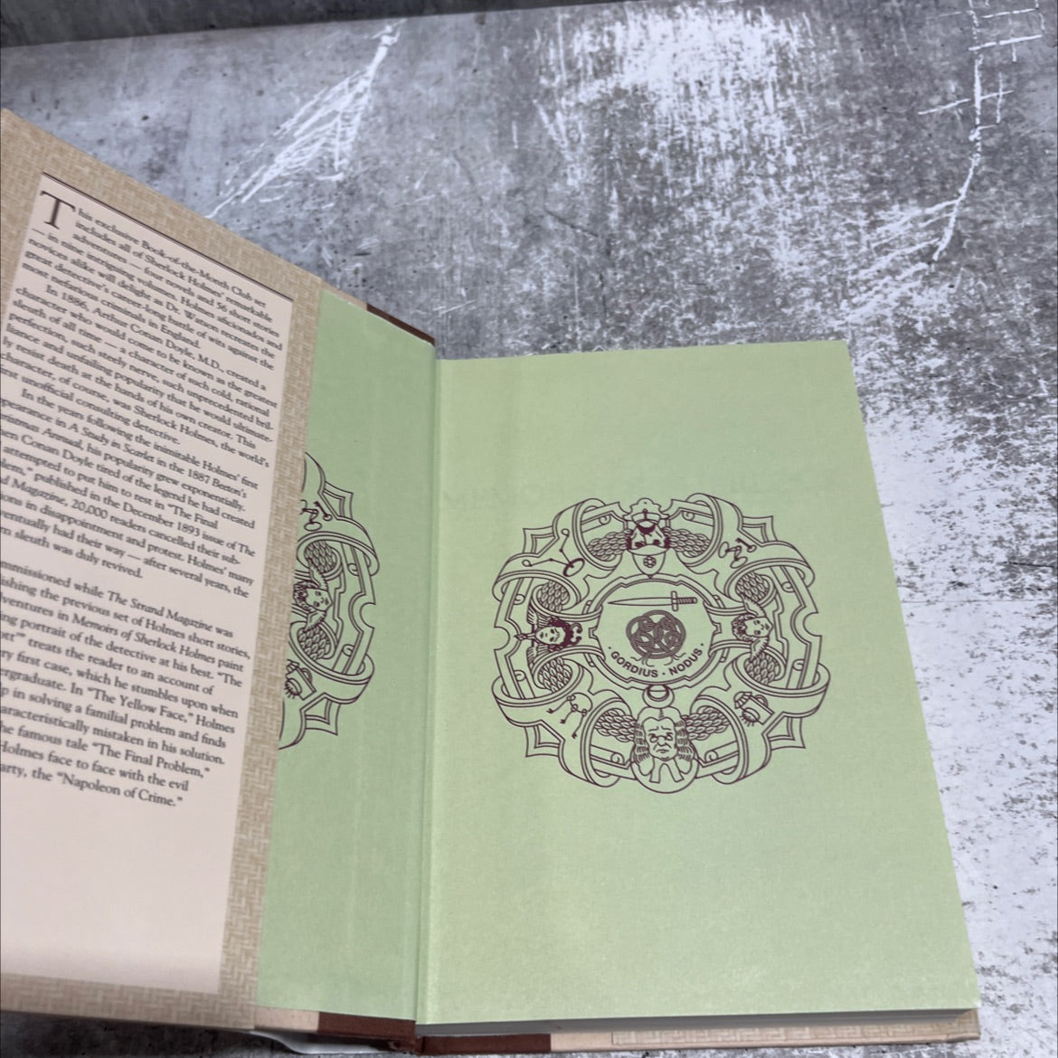 memoirs of sherlock holmes book, by sir arthur conan doyle, 1994 Hardcover image 4