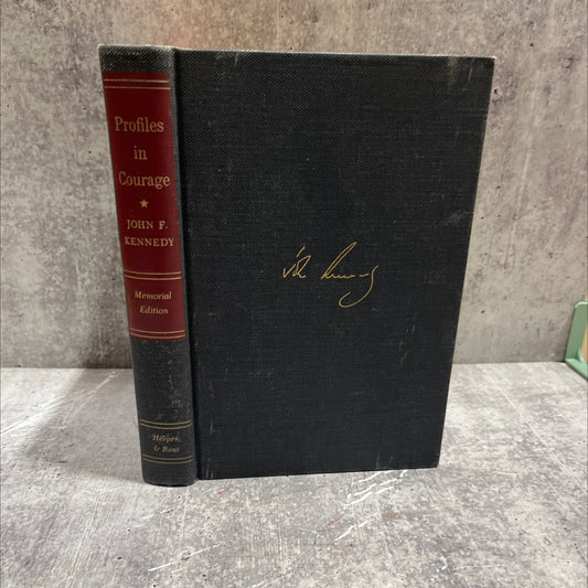 memorial edition john f. kennedy profiles in courage book, by john f. kennedy, 1964 Hardcover image 1