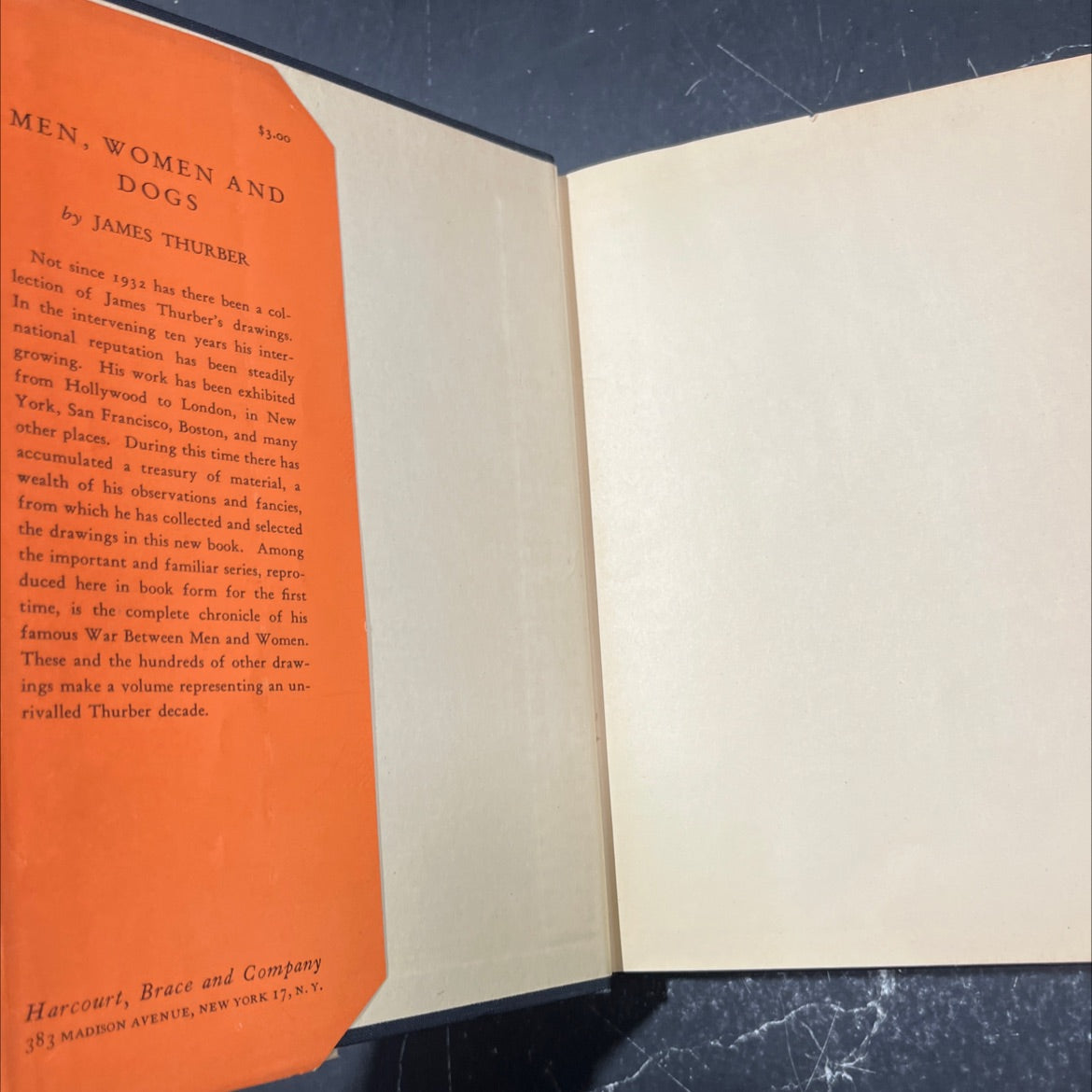 men, women and dogs book, by james thurber, 1943 Hardcover image 4