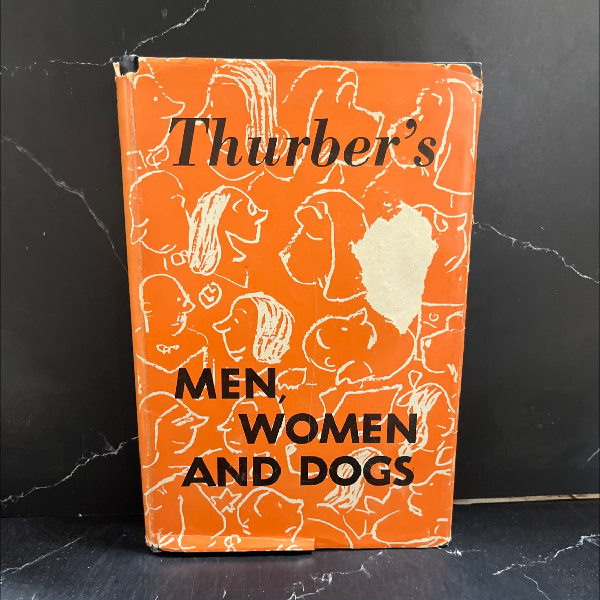 men, women and dogs book, by james thurber, 1943 Hardcover image 1