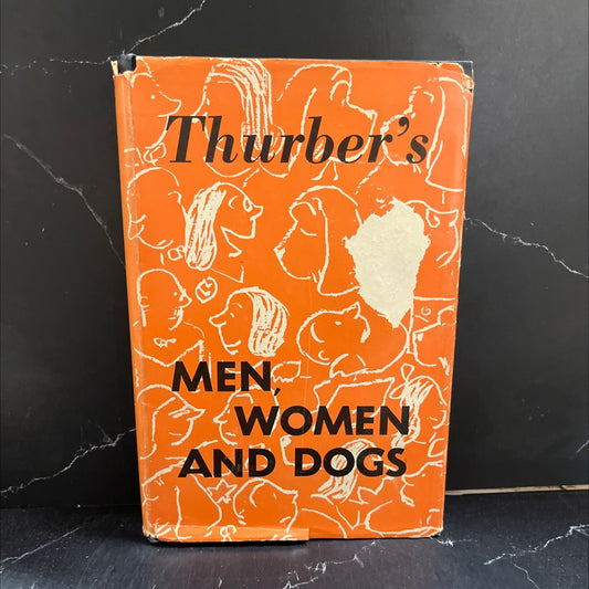 men, women and dogs book, by james thurber, 1943 Hardcover image 1