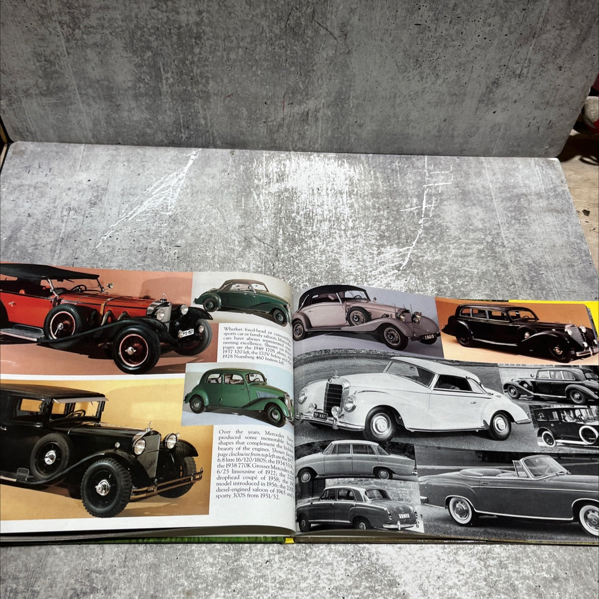 mercedes c456 tpd book, by alan jones, 1982 Hardcover image 2