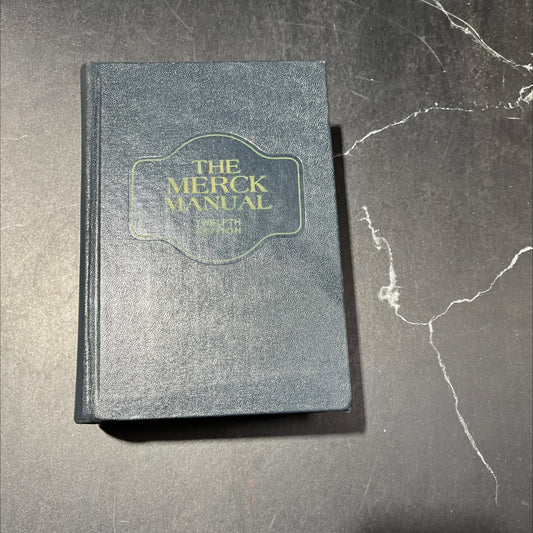 merck manual book, by David N. Holvey, M.D., 1972 Hardcover image 1