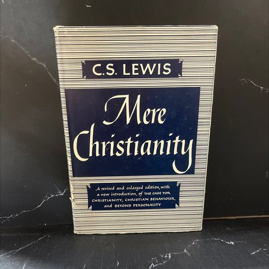 mere christianity book, by c. s. lewis, 1952 Hardcover image 1