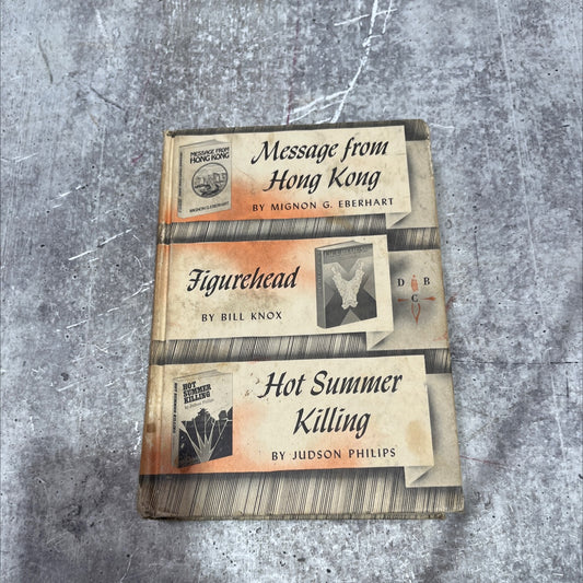 message from hong kong book, by mignon g. eberhart, 1969 Hardcover image 1