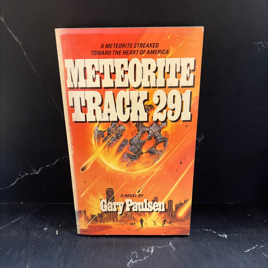 meteorite track 291 book, by Gary Paulsen, 1979 Hardcover image 1