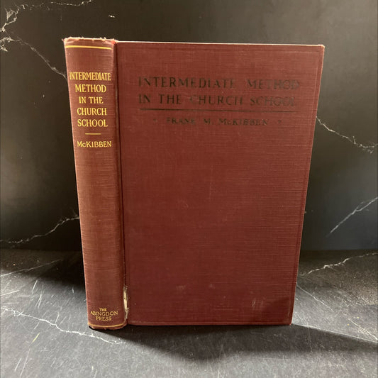 method in the church school book, by frank m. mckibben, 1926 Hardcover image 1