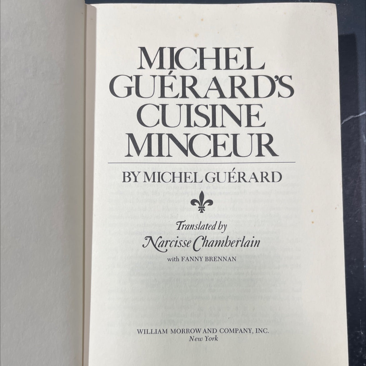 michel guerard's cuisine minceur book, by michel guérard, 1976 Hardcover image 2