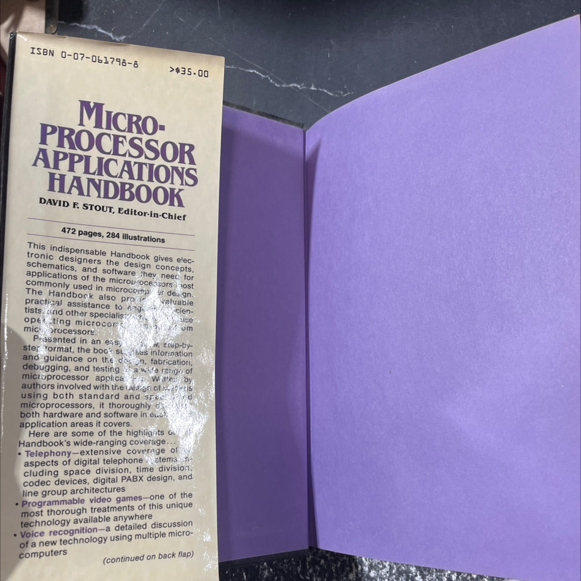 microprocessor applications handbook book, by David F. Stout, 1982 Hardcover image 4