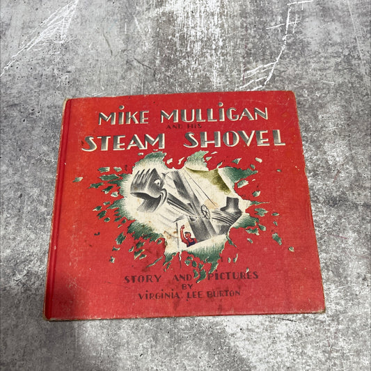 mike mulligan and his steam shovel book, by virginia lee burton, 1939 Hardcover image 1