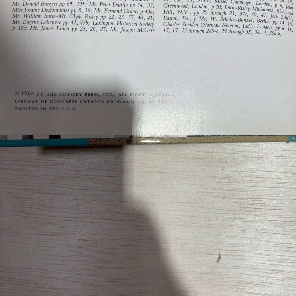 military miniatures book, by peter blum, 1964 Hardcover image 3