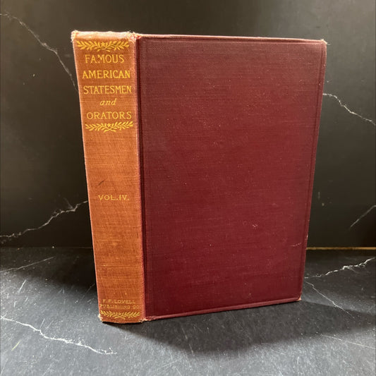 millard fillmore 1850-1853. famous american statesmen & orators past and present with biographical sketches -and- image 1
