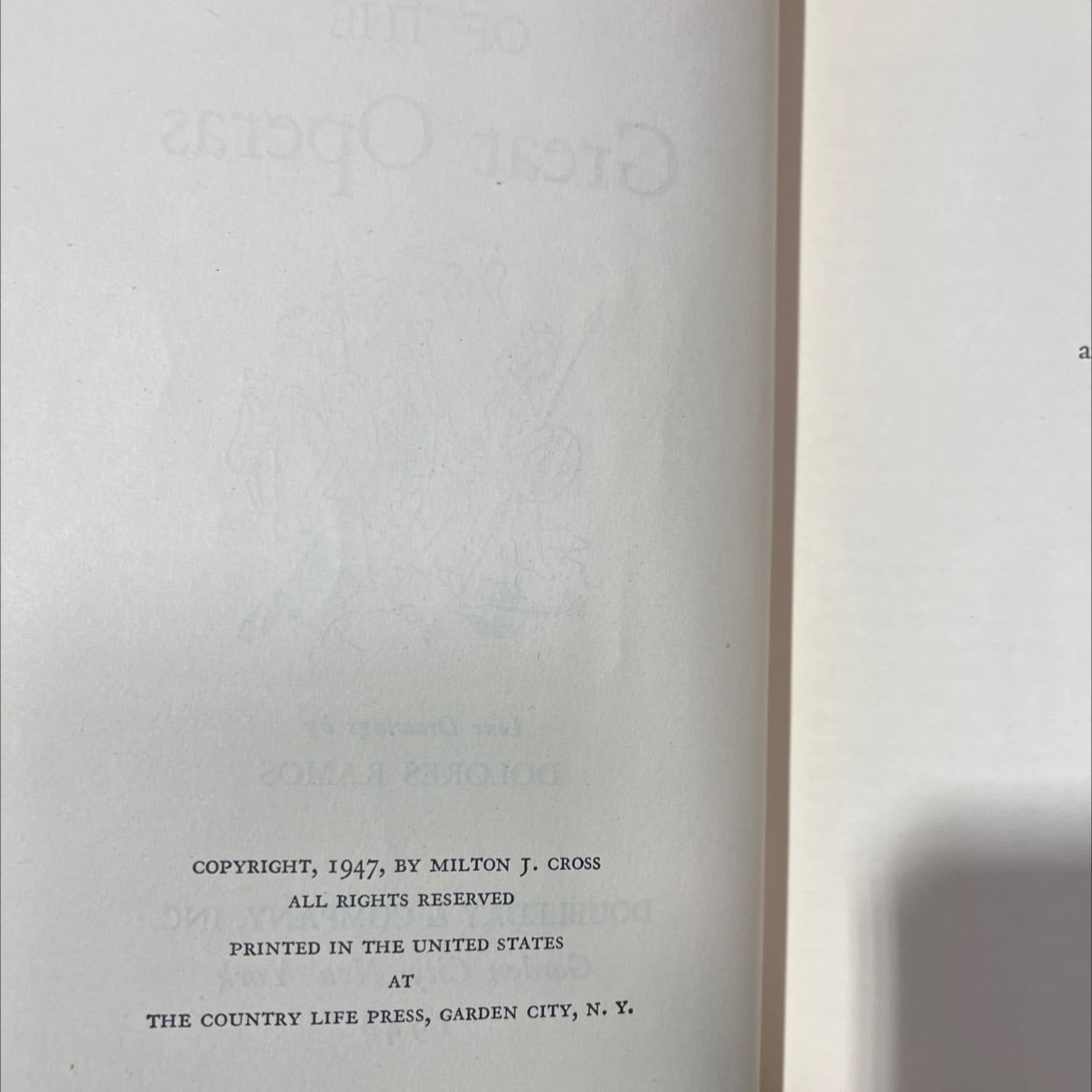 milton cross' complete stories of the great operas book, by milton j. cross, 1948 Hardcover image 3