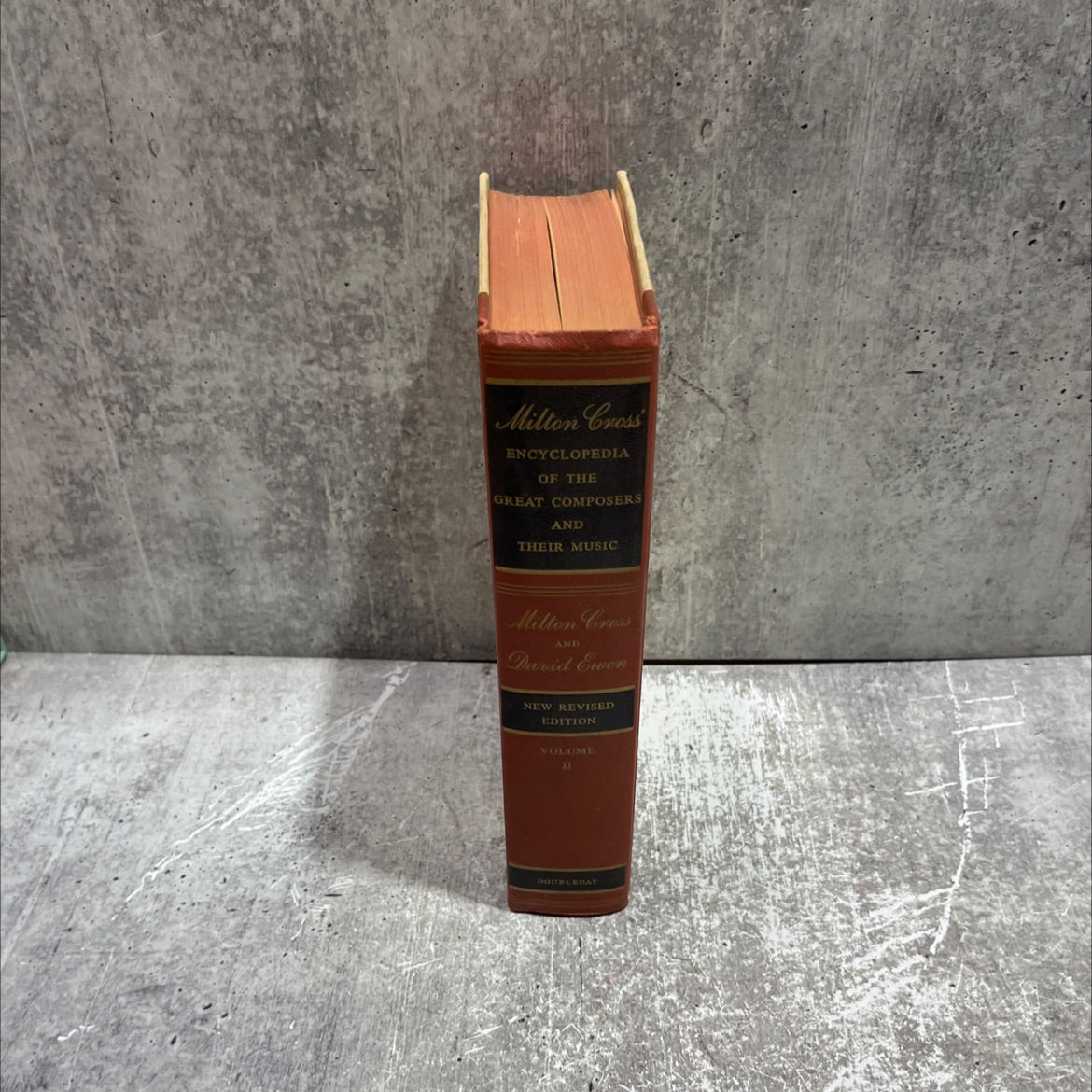 milton cross' encyclopedia of the great composers and their music book, by milton cross and david ewen, 1962 Hardcover image 4