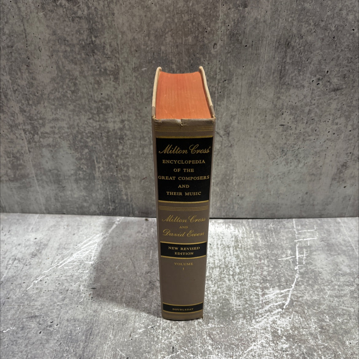 milton cross' encyclopedia of the great composers and their music book, by milton cross and david ewen, 1962 Hardcover image 4