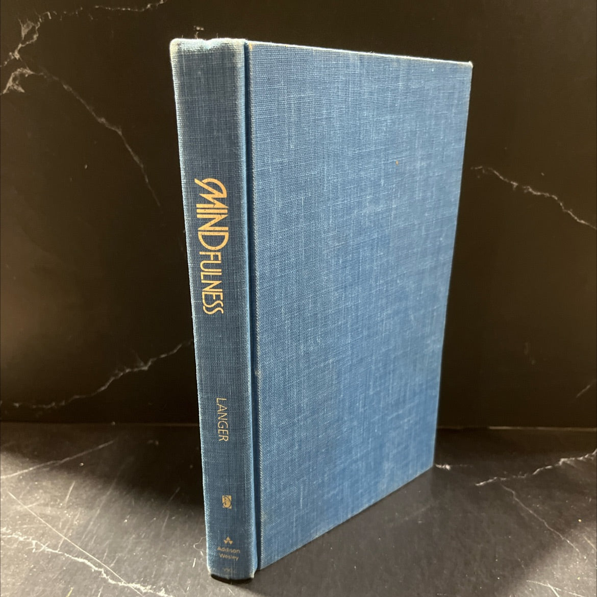 mindfulness book, by Ellen J. Langer, 1989 Hardcover image 1