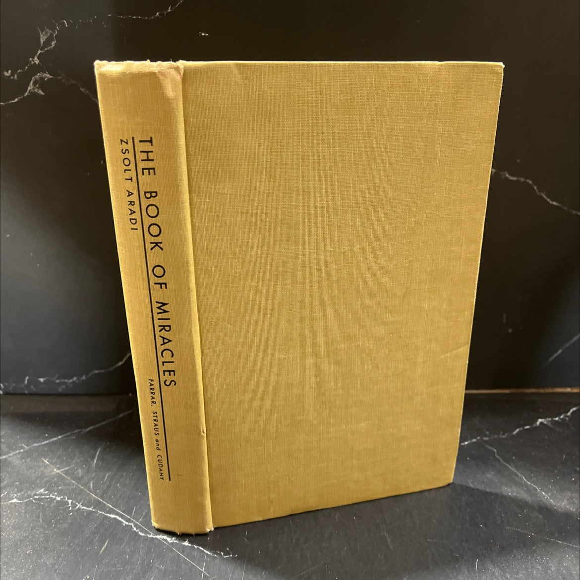 miracles book, by zsolt aradi, 1956 Hardcover image 1