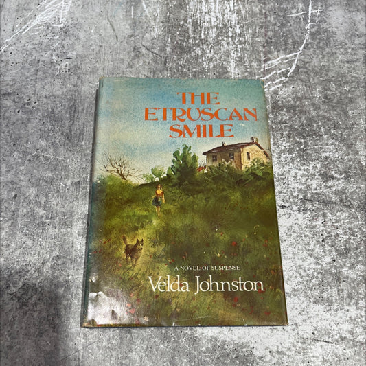 mirrors to the bank and the etruscan smile a novel of suspense book, by Velda Johnston, 1977 Hardcover image 1