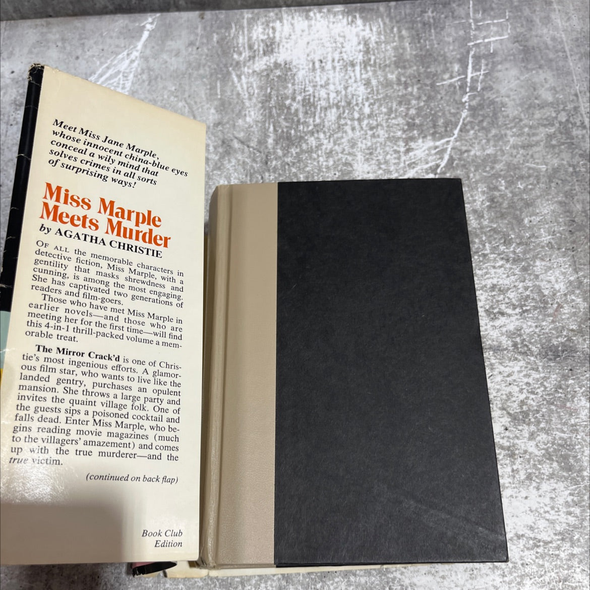 miss marple meets murder book, by agatha christie, 1970 Hardcover image 4