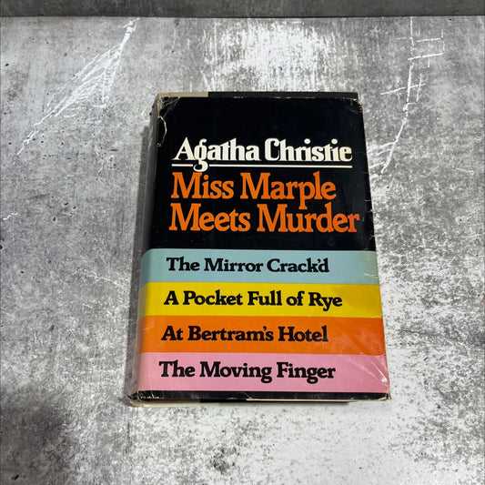 miss marple meets murder book, by agatha christie, 1970 Hardcover image 1