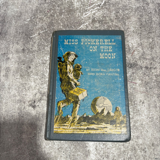 miss pickerell on the moon book, by ellen macgregor and dora pantell, 1965 Hardcover image 1