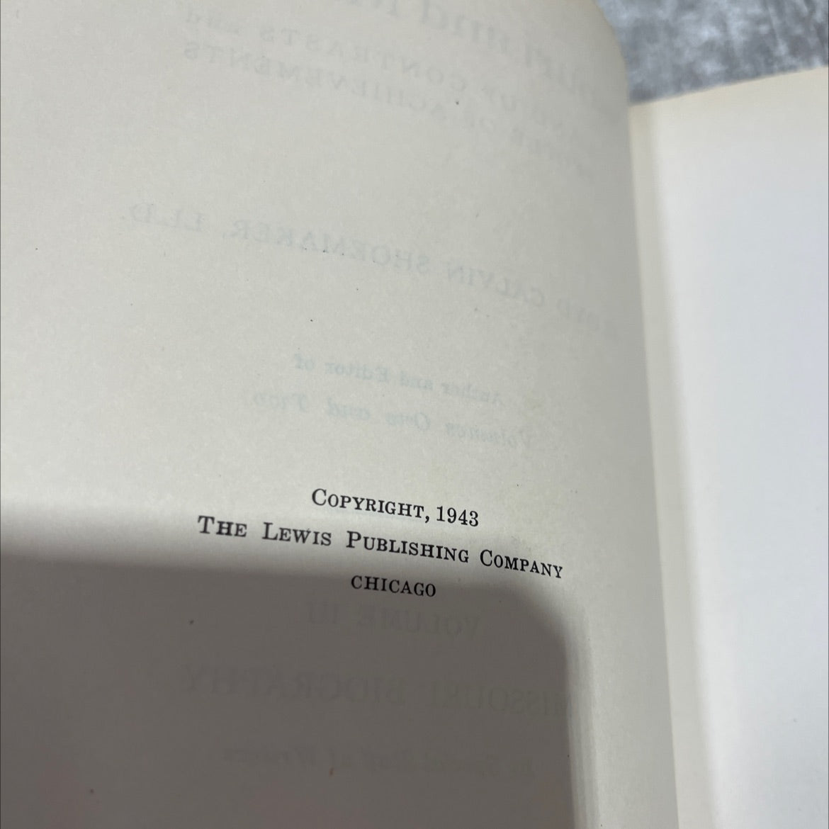 missouri and missourians land of contrasts and people of achievements volume iii missouri biography book, by floyd image 3