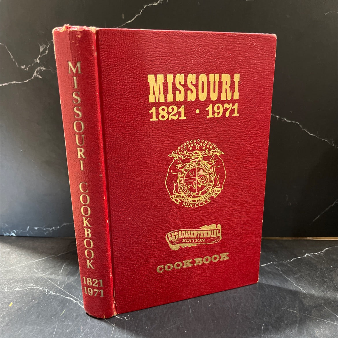 missouri sesquicentennial cook book book, by cook book committee, 1971 Hardcover image 1