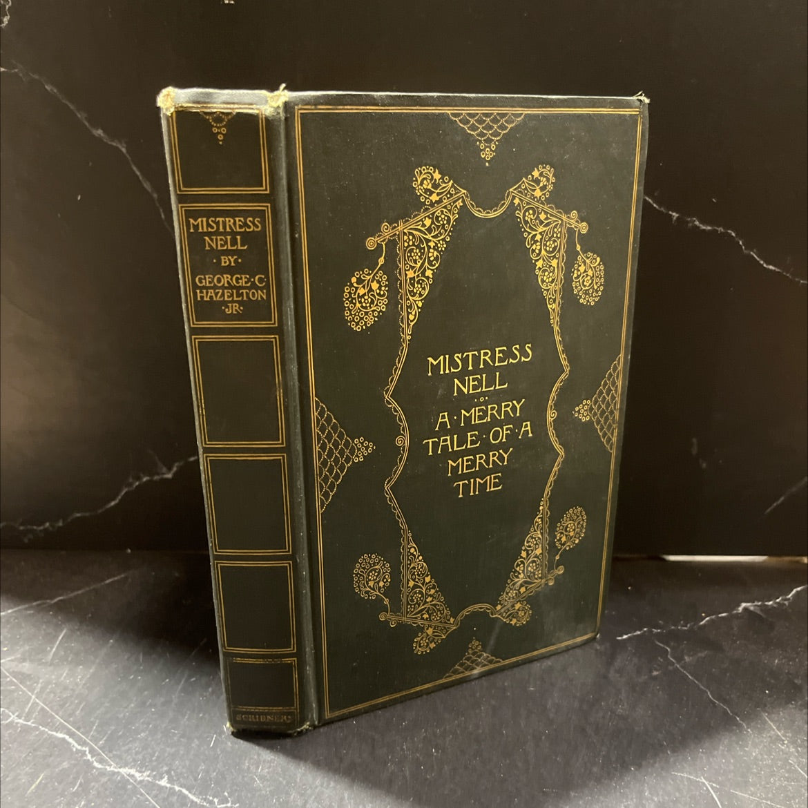 mistress nell a merry tale of a merry time twixt fact and fancy book, by george c. hazelton, jr., 1901 Hardcover image 1