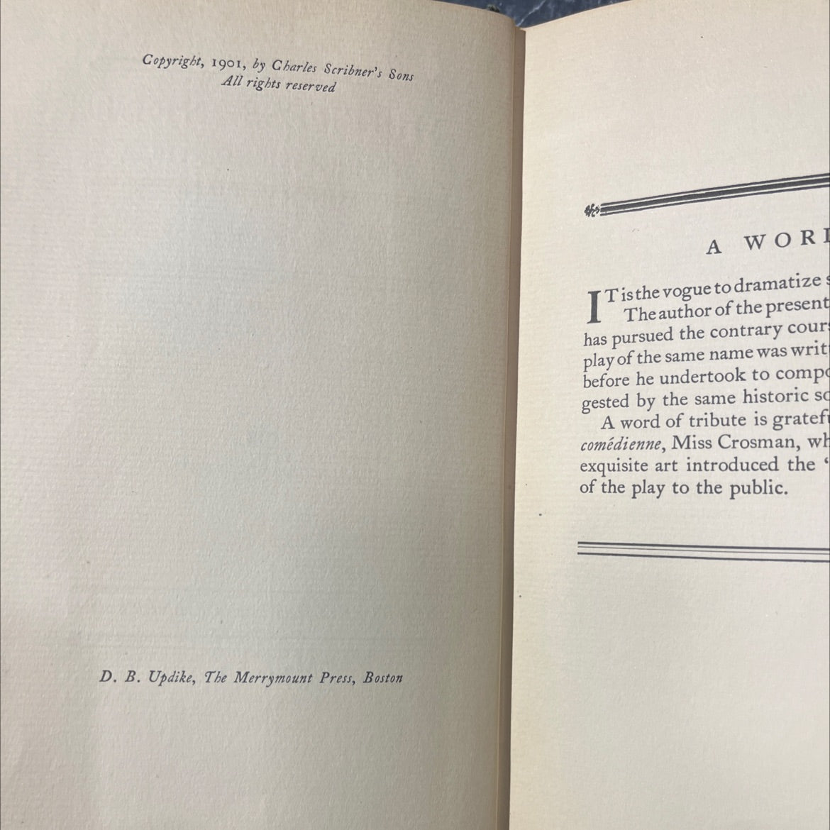 mistress nell a merry tale of a merry time twixt fact and fancy book, by george c. hazelton, jr., 1901 Hardcover image 3