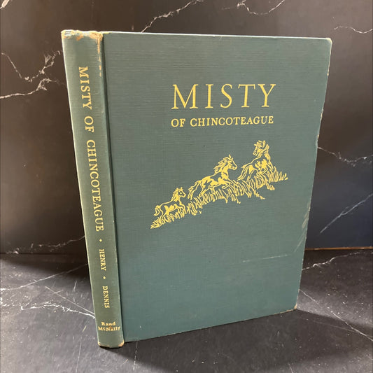 misty of chincoteague book, by marguerite henry, 1953 Hardcover image 1
